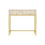 Inlay Console With 2 Drawer Furniture - Image 2
