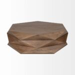 Handcrafted Mango Solid Wood Coffee Table - Image 3