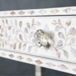Handmade Inlay Console Table With 3 Drawer - Image 8