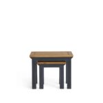 Solid Mango Wood Modern 2 Set End Table - Image 2