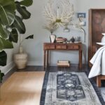 Handmade Mango Wood Console Table with 3 Drawers - Image 3