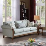 Solid Sonma Droll Upholstered Sofa - Image 4
