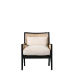 Antique Cane Armchair – Comfortable Accent Chair - Image 2