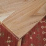 Acacia Wood Dining Table - Image 5