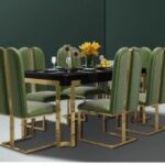 Handicraft Epicure Dining Table With  Chairs - Image 4