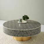 Handmade Jodhpuri Inlay Coffee Table - Image 2