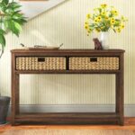 Stylish  Finish Console Table Furniture - Image 2