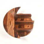 Indian Mango Wood Natural Finish (Bookshelf) - Image 4