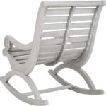 Ash Grey Rocking Chair Mango Wood - Image 6