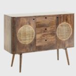 Handcrafted Wooden Chest of Drawer Furniture - Image 2