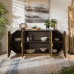 Wooden Montague Sideboard Buffet Reclaimed - Image 3