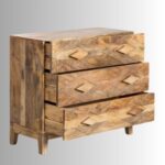 Wooden Carved Chest of Drawer - Image 3