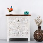 Wooden Carved Chest of Drawer
