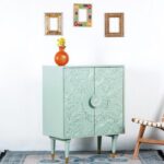 Wooden Carved Storage Unit - Image 2