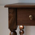 Handcrafted Solid Wooden Study Table - Image 5