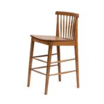 Handcrafted Wooden Sheesham Wood Arm Chair - Image 2
