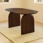 Handcrafted Antique Dining Table  With 6 Chairs - Image 3