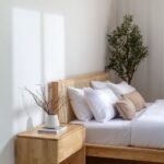 Midori  Joinery Rattan Light Wood Bed - Image 2