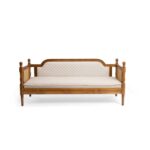 Handcrafted Wooden Three Seater Modern Sofa - Image 3