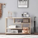 Wooden Artistic Metal Console Table - Image 4