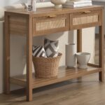 Handmade Wooden Console Table - Image 4