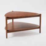 Wooden Modern 3 Leg Coffee Table - Image 2