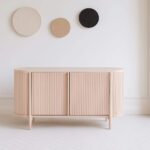 Handcrafted Mango Wood Chest Of Drawer Pink Finish - Image 2