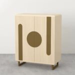 Antique Mango Wood Bar Cabinet - Image 4