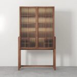 Wooden Artistic Antique Mango Wood Bar Cabinet - Image 2