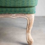 Wooden Artistic Teak Wood Armchair - Image 6