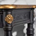 Hand Carving Design Console Table Natural Finish - Image 4