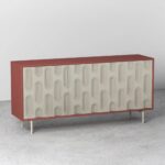 Wooden Artistic Mango Wood In Sideboard - Image 4