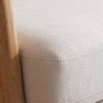 Handcrafted Modern 2-Seater Cane Sofa - Image 6