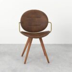 Antique Modern Handcrafted Chair - Image 4