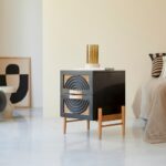 Handmade Wooden Artistic | Bedside Table Natural Finish - Image 2