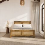 Indian Aanya Solid Wood Bed