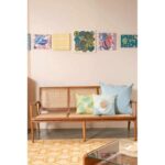 Modern Solid Wood Sinni Seater Wicker Sofa