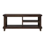 Cross solid wood coffee table - Image 5