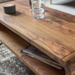 Solid wood coffee table - Image 5