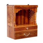 Handmade Spiritual Wooden Temple for Home - Image 4