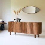 Wooden Artistic  2 Door Sideboard Furniture - Image 2