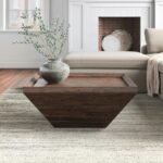 Coffee Table in Acacia Wood for Living Room