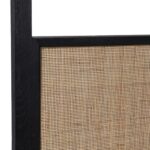 Solid Wood Rattan 4 Poster Bed - Image 5