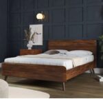 Sturdy Solid Wood Bed - Image 3