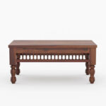 Wooden Handcrafted Sheesham Wood Coffee Table Furniture - Image 4