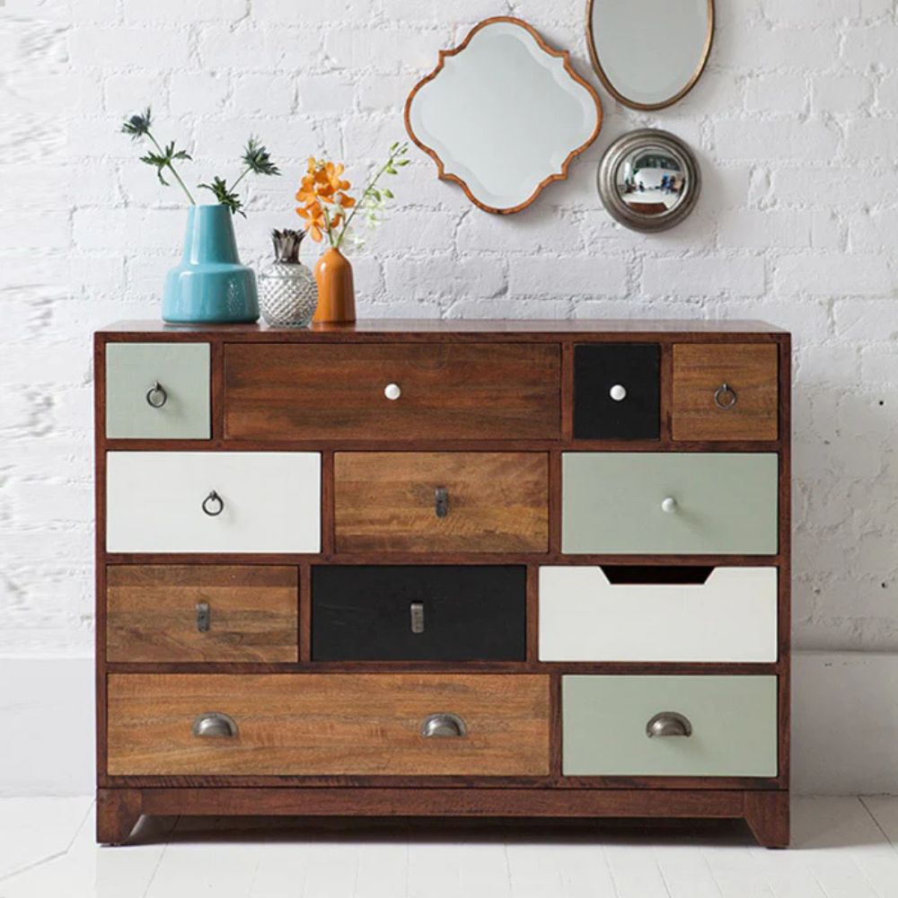 2-40-1.jpg Marwari Chest Of Twelve Drawers - Image 1
