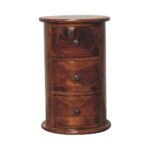 Modern 3 Drawer Side Table - Image 2