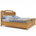Solid Wood Bed - Image 3