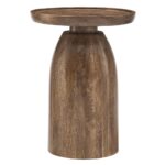 Wooden Handcrafted Unique Side Table - Image 2