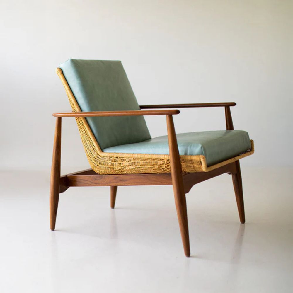 2-426.jpg Wooden Lounge Chair - Image 1